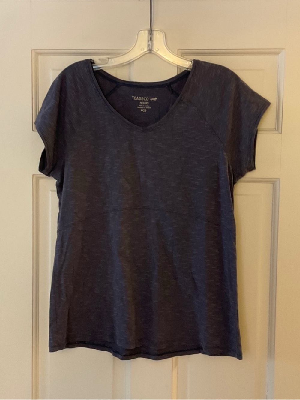 Toad&Co Bonita Short Sleeve Tee T-shirt Blue Women’s M Active Outdoor Hiking